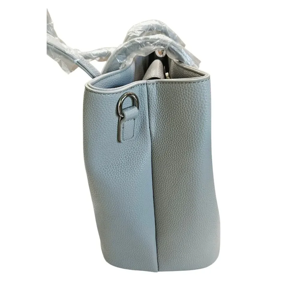 Jessica Moore Light Gray Tote Convertible Handbag /Shoulder Bag NWOT